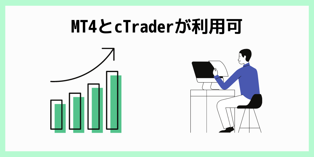 MT4とcTraderが利用可